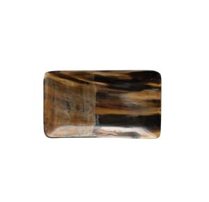 Bandeja de cuerno de búfalo de forma cuadrada, la más vendida, en oferta, bandeja de lujo moderna para servir, ideal para hoteles, bodas y cenas. - Product Image 5
