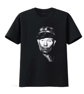 Custom <b>Screen</b> Printing Acid <b>Washed</b> T Shirt Oversized Graphic T Shirt Print 100% Cotton T Shirt for Men - Product Image 4