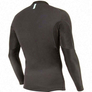Camiseta de Hombre de Manga Corta, Cuello Alto, Ajustada, Formal, de Spandex/Poliéster, Color Sólido, Transpirable, Bordada, de Secado Rápido, Tejida - Product Image 3