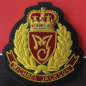 Handmade Bullion Patch Embroidery on Black Felt Embroidered Crest American Hand Made Blazer Badge Fashion Twill Fabric Badges - Product Image 3