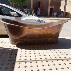 Bañera de cobre de lujo, bañera de cobre de diseño, bañera de cobre premium, bañera de cobre tradicional, bañera de cobre clásica, bañera de cobre Royal - Product Image 2