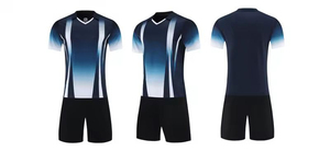 Custom Soccer Kits Men Football Jerseys Set Breathable Quick Dry Team Uniforms Wholesale Supplier OEM Sportswear Manufacturing - Product Image 2