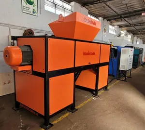 Broyeur de plastique à double arbre pour le recyclage des déchets plastiques - Product Image 2