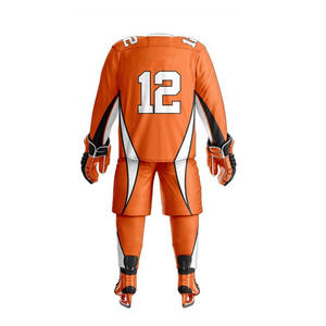 Uniforme de hockey sur glace respirant avec logo personnalisé, fabrication professionnelle, vêtements de sport, uniforme de hockey sur glace en vente en ligne - Product Image 2