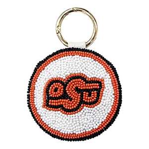 Porte-clés brodé de perles de rocaille fait main, style classique coloré, durable et personnalisé, nouveau style 2026 pour les occasions, Craftera Exports - Product Image 4