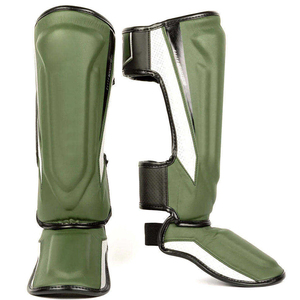 High End Custom logo Shin Guard Boxing MMA Muay Thai Training Leg Thai Training - Product Image 6