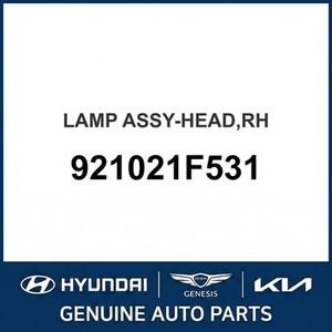 Faro Delantero Derecho Nuevo para Sportage 921021F531 - Product Image 1