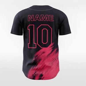 Ropa Deportiva, Camiseta de Béisbol para Hombre, 100% Poliéster, Manga Corta, Transpirable, Logotipo Frontal, Precio Económico, Servicio OEM - Product Image 2