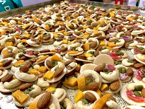Tarta de Frutos Secos Mixtos Ecológica, Premium, Imprescindible Probar, Postre Vegano Hecho a Mano, Directo de Fábrica, MÁS VENDIDO - Product Image 5