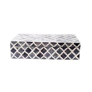 Custom Indian Wood <strong>Camel</strong> Bone Inlay Box with Resin Flower <strong>Pattern</strong> Small Packaging Drawer for Jewelry Home Decoration Gift Box - Product Image 6