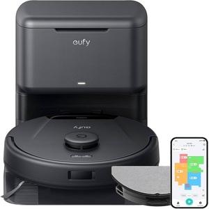 หุ่นยนต์ดูดฝุ่นอัจฉริยะ Eufy L60 SES สีดำ รุ่นใหม่ ปี 2025 แบบเทฝุ่นเองได้ - Product Image 3