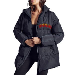 Blousons matelassés pour femmes 2026 – Tendance, grandes tailles, imperméables, respirants, réversibles, 100 % polyester, style blazer d'hiver - Product Image 3