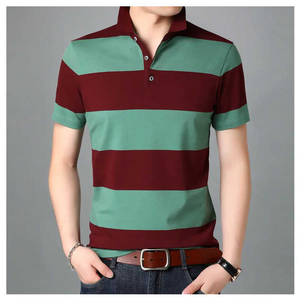 100% coton Polo personnalisation hommes t-shirt personnalisé brodé Golf polos polo pour hommes - Product Image 5