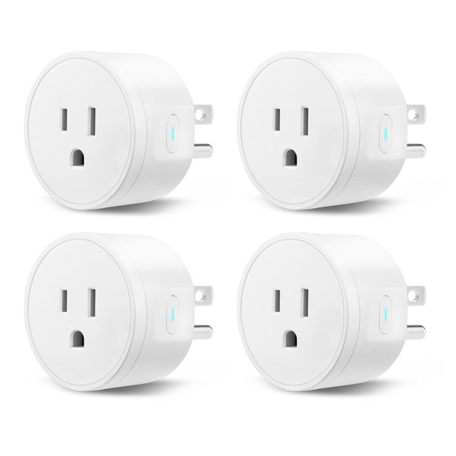 WiFi Smart Plug Alexa & Google Home Compatible Outlet with App Control Timer & Scheduling 16A Max. Current US Design Bar