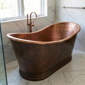 Proveedor de bañeras de cobre para pedidos al por mayor, exportador de bañeras de cobre en stock, entrega rápida de bañeras de cobre - Product Image 1