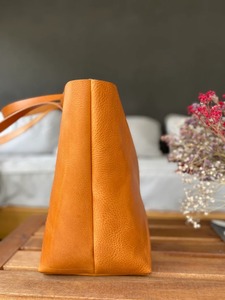 <b>Soft</b> <b>Leather</b> Tote <b>Bag</b> Women Elegant Handbag Large Capacity Shoulder Purse Daily Carry Shopping Travel <b>Bag</b> Fashion Style - Product Image 3