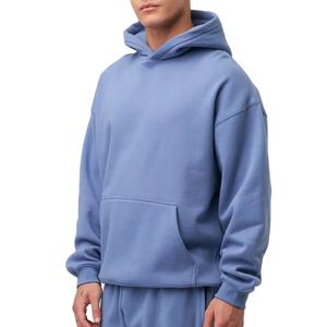 Winter Wear Men Oversized Hoodies Streetwear Solid Customizable Comfortable Stylish <b>Waterproof</b> Quick Dry Fleece Cotton Polyester - Product Image 6