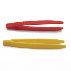 Pinces manuelles médicales jetables de premiers secours 11CM, pinces chirurgicales en plastique de qualité médicale bleues à usage unique certifiées CE Classe II - Product Image 6