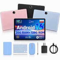 Nouvelle tablette portable Android 16.0 de 11 pouces OEM, tablette PC Unisoc Octa Core 2.2GHz 128GB, appareil photo 13MP+5MP, WiFi 5G, charge rapide