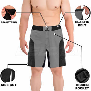 Pantalones Cortos de Jiu Jitsu y MMA de Última Moda en Oferta Online, Diseña Tus Propios Pantalones Cortos de MMA - Product Image 6