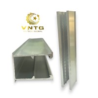 Rail de montage mini en aluminium anodisé VNTECH GLOBAL OEM/ODM de haute qualité 32x40mm AL6005-T6 pour support de panneau solaire sur toit