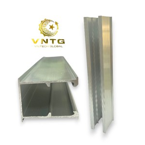 VNTECH GLOBAL OEM/ODM <b>Solar</b> High Quality 32x40mm Anodized Aluminum Mounting <b>Mini</b> Rail AL6005-T6 for <b>Solar</b> <b>Panel</b> Roof Bracket - Product Image 3