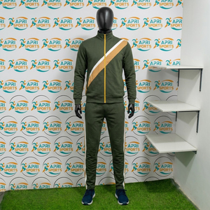 Survêtement Homme Décontracté et Tendance en Tissu Durable, Coupe Ajustée, Confortable, Mélange de Coton, avec Fermeture Éclair - Product Image 2