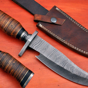 Couteau de chasse personnalisé en acier inoxydable à lame fixe pour le camping en plein air, la survie, la randonnée, la pêche, couteau utilitaire en gros - Product Image 3