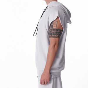 Mejor Fabricante, Precio Ajustable, Sudadera sin Mangas para Hombre, Crea Tu Idea, Estilo Moderno, Sudadera sin Mangas para Gimnasio - Product Image 4