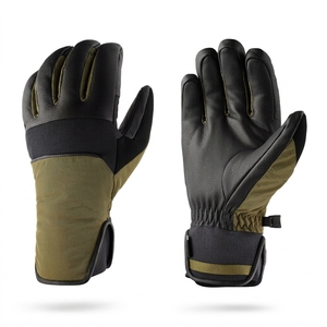 Mitaines de ski imperméables pour hommes et femmes avec doublures de gants, compatibles écran tactile, isolées, pour le snowboard - Product Image 1