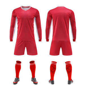 Uniformes de Fútbol de Alta Calidad, Estilo Nuevo, Conjuntos de Camisetas de Entrenamiento de Fútbol Unisex, Sublimación Totalmente Impresa, Manga Larga - Product Image 6