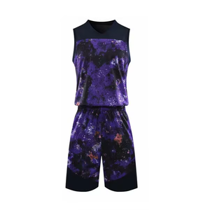 Uniforme de Baloncesto Sublimado de la Mejor Calidad, Conjunto sin Mangas de Poliéster Transpirable, Uniforme de Baloncesto Reversible para Hombre - Product Image 2