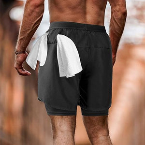 Custom Made Men Gym <b>Shorts</b> Training New Design Gym <b>Shorts</b> Spandex Polyester Gym <b>Shorts</b> For Men - Product Image 2