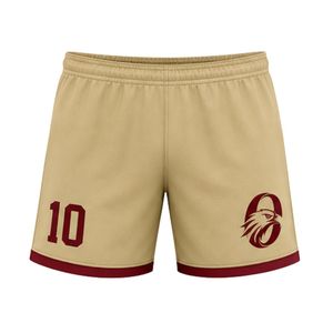 Conjunto de Uniforme de Fútbol para Adultos, Color Granate y Dorado, Camiseta de Manga Larga y Pantalones Cortos, Ligero y Transpirable, para Partidos - Product Image 4