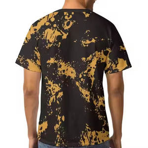 Camisetas Tie Dye de Moda para Hombre, Corte Ajustado, Novedad 2026, Bajo MOQ, El Mejor Estilo - Product Image 4