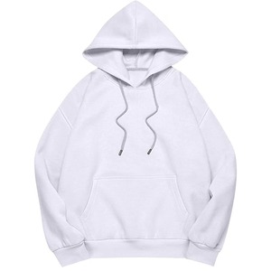 Sweat à capuche zippé brodé King Wears pour l'hiver, en polaire unie, coupe classique, 100 % coton biologique 300g, respirant, pour femmes, hommes et couples - Product Image 2