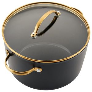 Professional Induction Base Non Stick Frying <b>Pan</b> with Ergonomic Grip for Home and Restaurant Use - Product Image 3