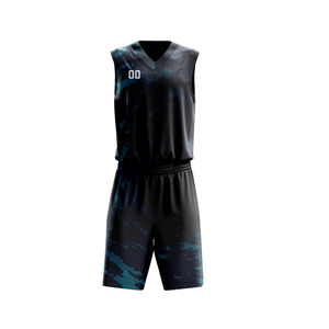 Uniforme de Baloncesto Sublimado Personalizado, 100% Poliéster, Uniforme de Baloncesto Profesional - Product Image 5