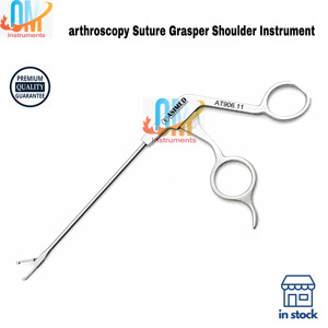 Pince à sutures pour réparation artroscopique de l'épaule, manipulateur et récupérateur de sutures – Instrument chirurgical en acier inoxydable allemand de qualité supérieure - Product Image 3