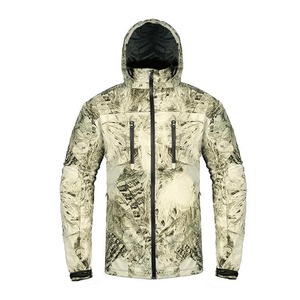 เสื้อแจ็คเก็ตผู้ชาย STALWART IMPEX สำหรับฤดูหนาว ผ้า softshell ผสมสแปนเด็กซ์/ไนลอน ระบายอากาศได้ดี แขนยาว ลายพรางหิมะ กันน้ำ มีฮู้ด เหมาะสำหรับกิจกรรมกลางแจ้ง - Product Image 1