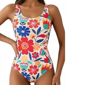 ชุดว่ายน้ำวันพีซผู้หญิง เซ็กซี่ ดันทรง ชุดว่ายน้ำโมโนกินี ชุดกระชับสัดส่วน ชุดชายหาด ชุดฤดูร้อน - Product Image 1