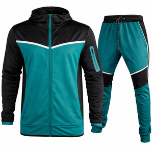 Fabricante de Conjuntos Deportivos Personalizados, Conjunto de Jogging OEM, Traje Deportivo Grueso Unisex, Proveedor de Ropa Deportiva de Marca Privada, Envío Rápido a Europa - Product Image 2