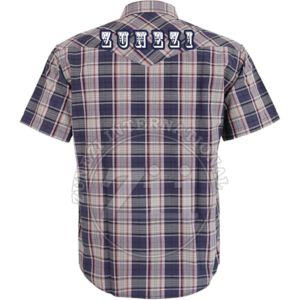 <b>Shirt</b> Casual Mens Flannel <b>Shirts</b> Flannel/brushed Twill Check Casual Embroidered Cotton Flannel Plaid <b>Shirts</b> Long Sleeve - Product Image 2