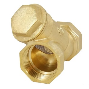 Vanne de filtration de type Y avancée Lucky Brass 1/2 pouce avec filtre pour système d'eau de cuisine commerciale, filtration et contrôle du débit de plomberie - Product Image 4