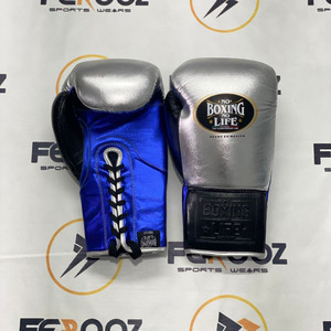 Customizable Design & Color Breathable Moisture Wicking Lightweight Laced Boxing Gloves Comfortable Padding for Boxing Training - Product Image 3