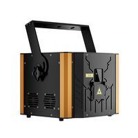 Laser RGB haute puissance 12W avec entrée DMX512 ILDA pour animation DJ en boîte de nuit ou bar