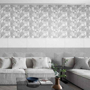 Azulejo de Pared Cerámico Blanco Brillante de 300x600, Estilo Moderno y Minimalista, para Proyectos Comerciales y Decoración de Interiores de Oficinas Corporativas - Product Image 3