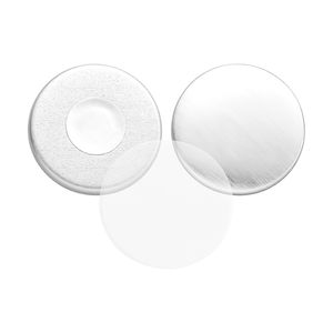 Suministros para Fabricación de Botones, 50 Sets de Imanes para Refrigerador de 32 mm (1.26 Pulgadas) con Reverso Magnético, Carcasas Metálicas y Mylar Transparente - Product Image 1