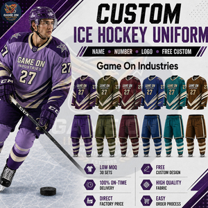 Top Sale High-Performance Digital Printing Custom Digital Printing Personalized Name & Number Team Wear Ice Hockey Uniform - Product Image 2
