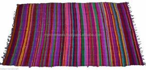 2025 tapis Chindi en coton faits à la main indien Handloom Double face coupe navette tapis de sol moderne - Product Image 2